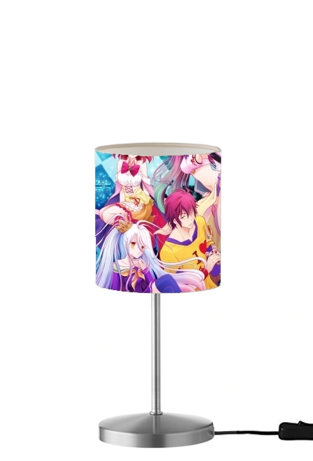 No Game No Life Fan Manga für Tisch- / Nachttischlampe