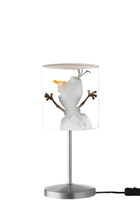 Olaf le Bonhomme de neige inspiration für Tisch- / Nachttischlampe