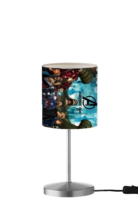 One Piece Mashup Avengers für Tisch- / Nachttischlampe