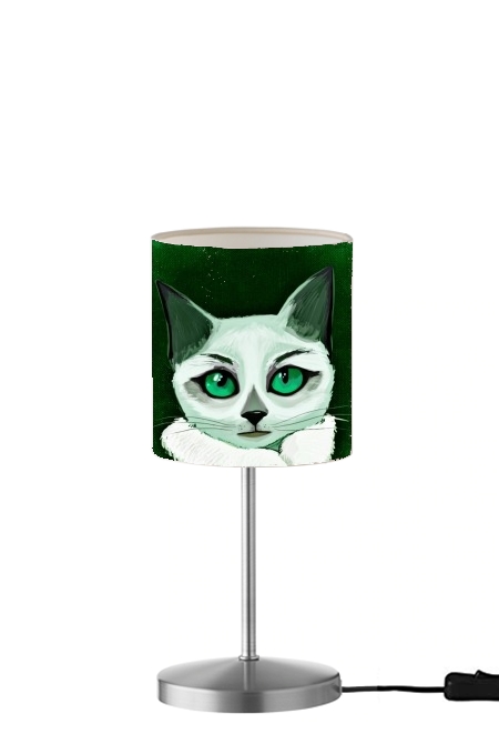 Painting Cat für Tisch- / Nachttischlampe