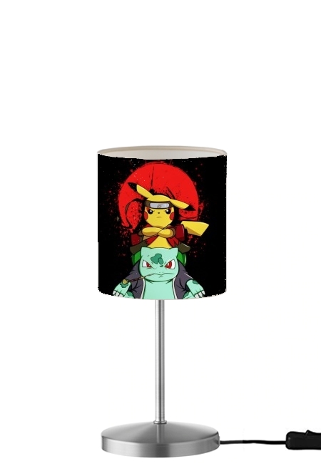 Pikachu Bulbasaur Naruto für Tisch- / Nachttischlampe