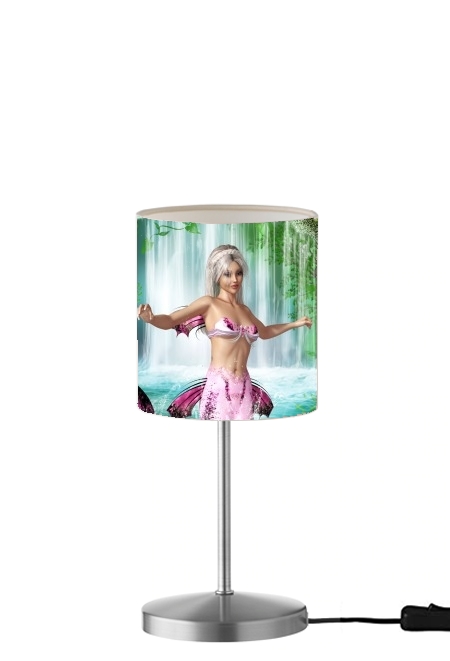 Pink Mermaid für Tisch- / Nachttischlampe