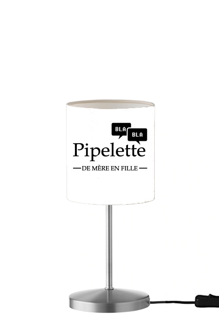 Pipelette de mere en fille für Tisch- / Nachttischlampe