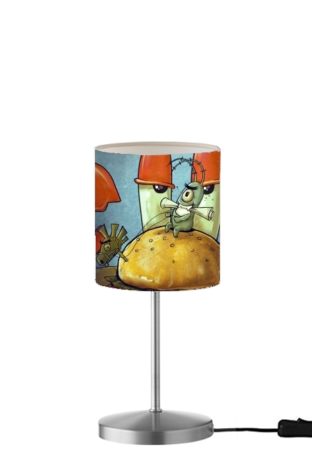 Plankton burger für Tisch- / Nachttischlampe