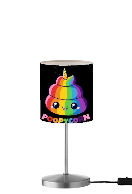 Poopycorn Caca Licorne für Tisch- / Nachttischlampe