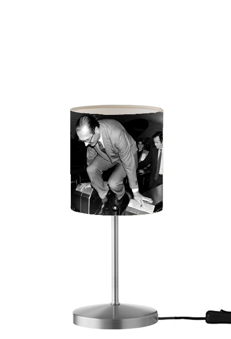 President Chirac Metro French Swag für Tisch- / Nachttischlampe