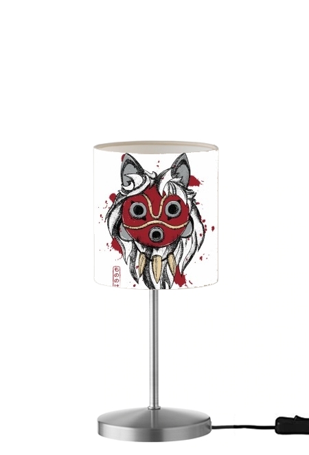  Princess Mononoke Mask für Tisch- / Nachttischlampe