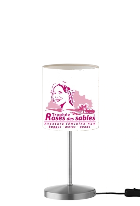 Rose des sables für Tisch- / Nachttischlampe