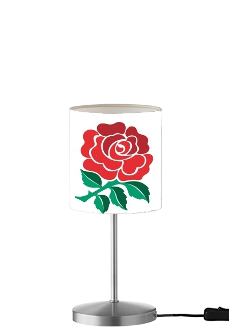 Rose Flower Rugby England für Tisch- / Nachttischlampe