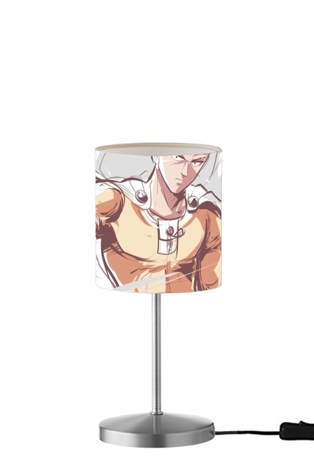 Saitama fanart für Tisch- / Nachttischlampe