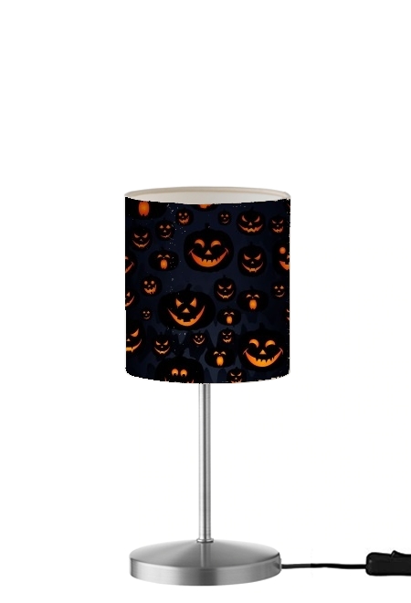 Scary Halloween Pumpkin für Tisch- / Nachttischlampe