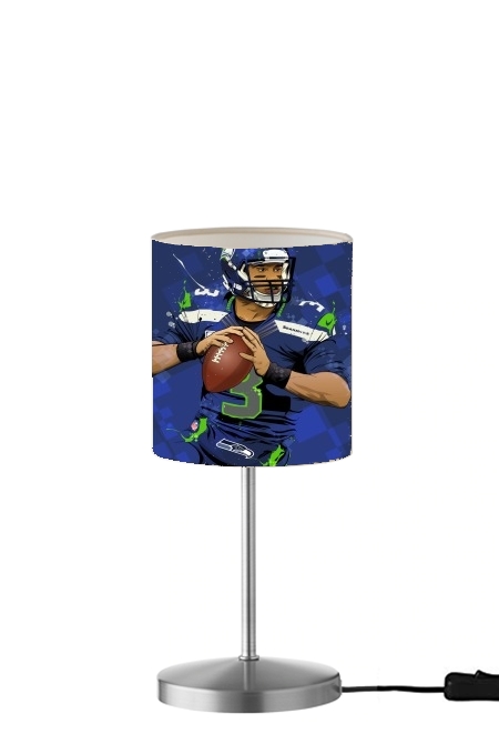 Seattle Seahawks: QB 3 - Russell Wilson für Tisch- / Nachttischlampe