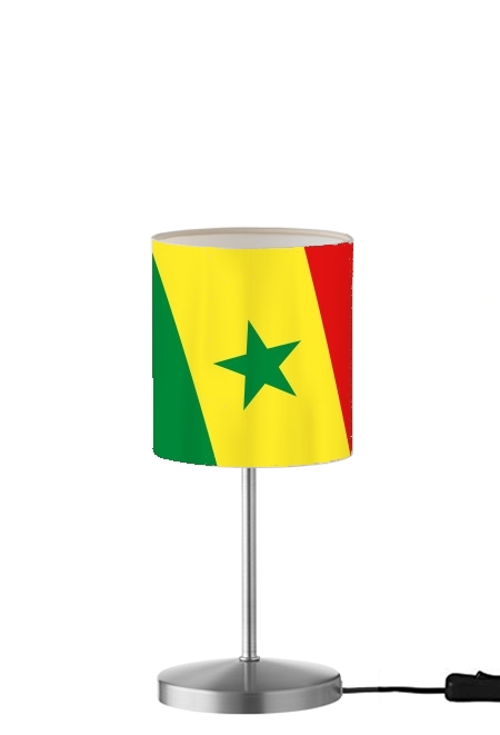 Senegal Football für Tisch- / Nachttischlampe