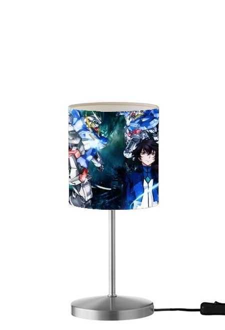 Setsuna Exia And Gundam für Tisch- / Nachttischlampe