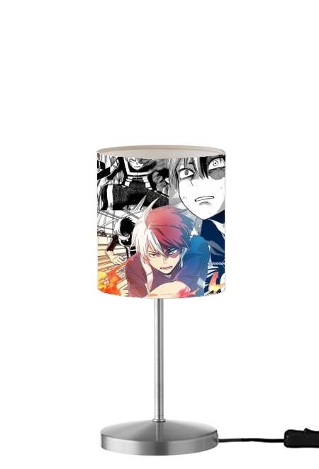 shoto todoroki scanArt für Tisch- / Nachttischlampe