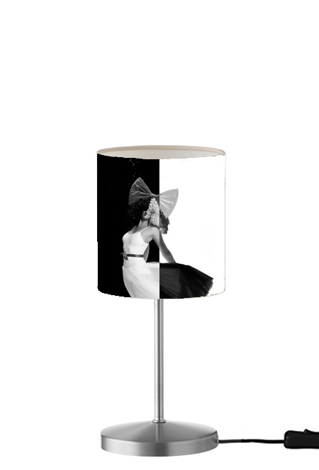 Sia Black And White für Tisch- / Nachttischlampe