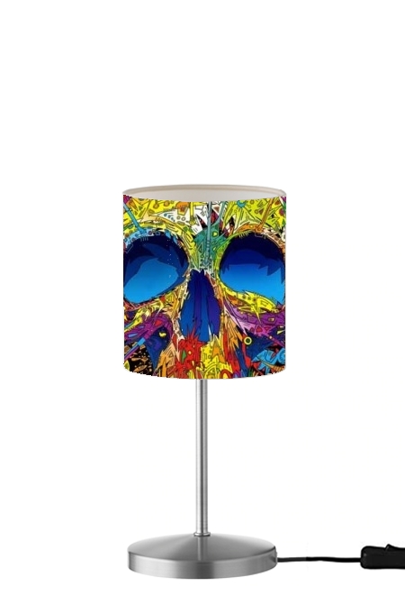 Color Skull Flashy für Tisch- / Nachttischlampe