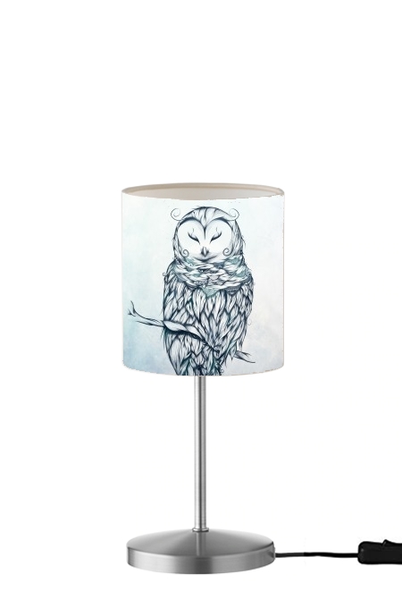 Snow Owl für Tisch- / Nachttischlampe