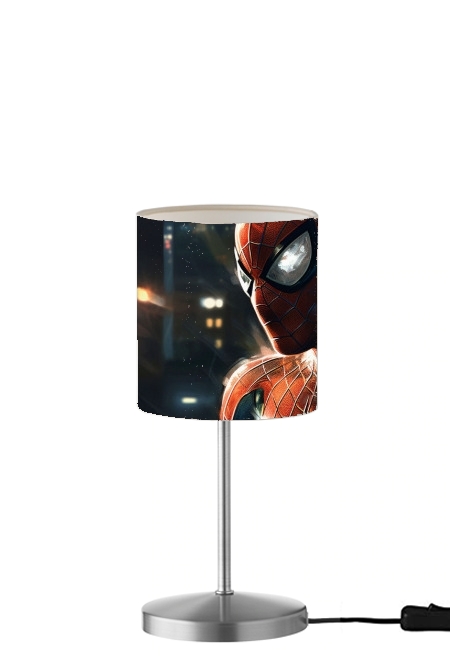 Spidey under rain für Tisch- / Nachttischlampe