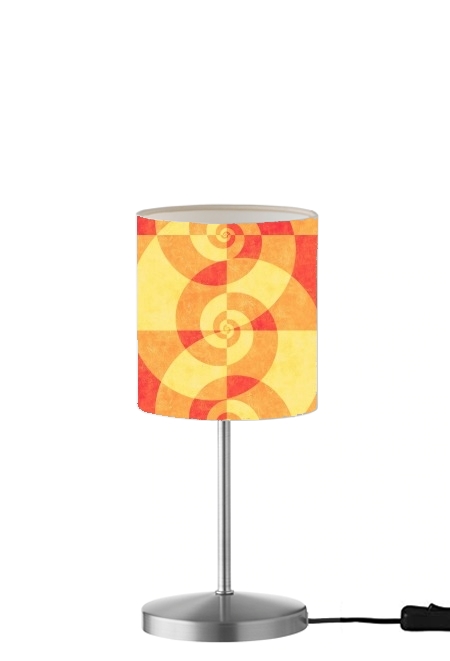 SPIRAL ORANGE für Tisch- / Nachttischlampe