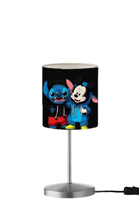 Stitch x The mouse für Tisch- / Nachttischlampe