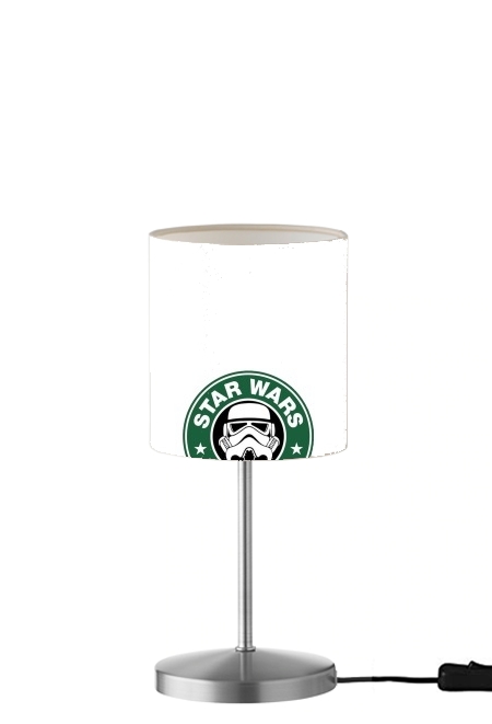 Stormtrooper Coffee inspired by StarWars für Tisch- / Nachttischlampe