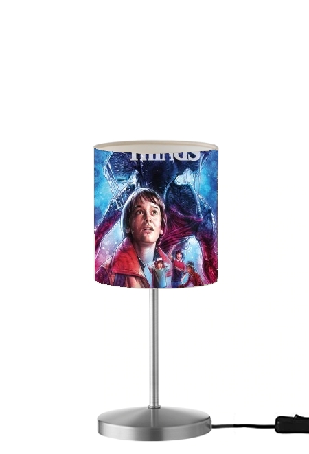 Stranger Things will Byers artwork für Tisch- / Nachttischlampe