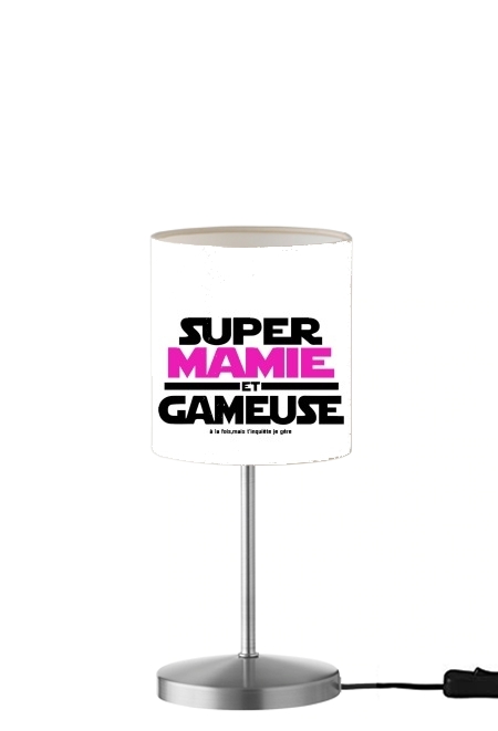 Super mamie et gameuse für Tisch- / Nachttischlampe