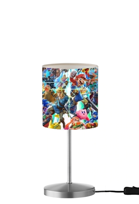 Super Smash Bros Ultimate für Tisch- / Nachttischlampe