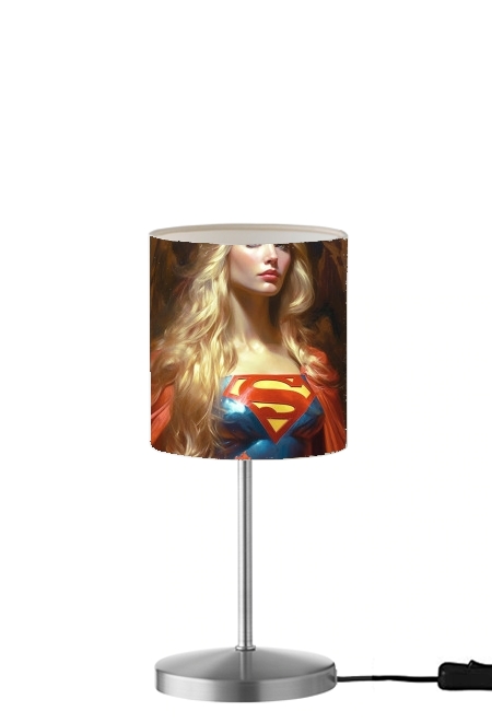 Supergirl V3 für Tisch- / Nachttischlampe