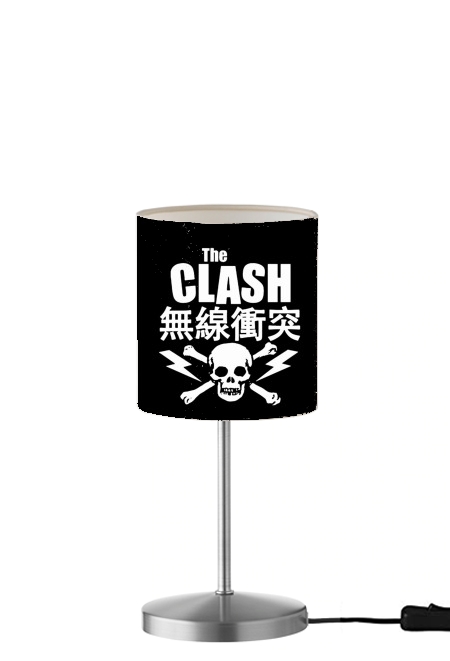 the clash punk asiatique für Tisch- / Nachttischlampe