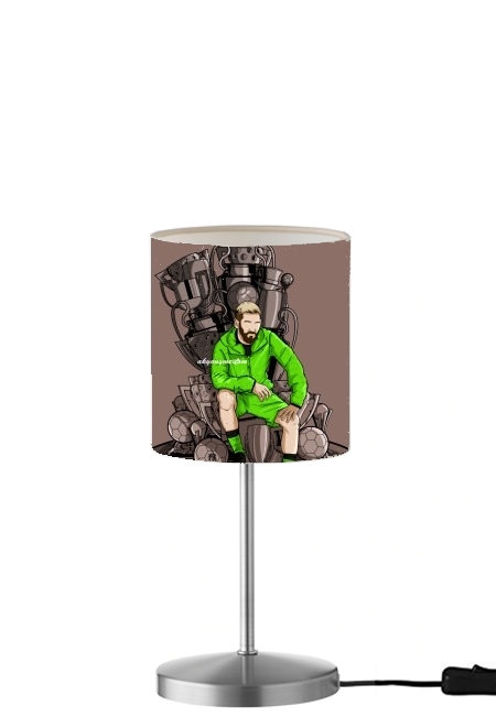 The King on the Throne of Trophies für Tisch- / Nachttischlampe