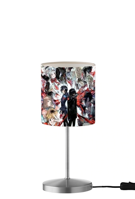 Tokyo Ghoul Touka and family für Tisch- / Nachttischlampe