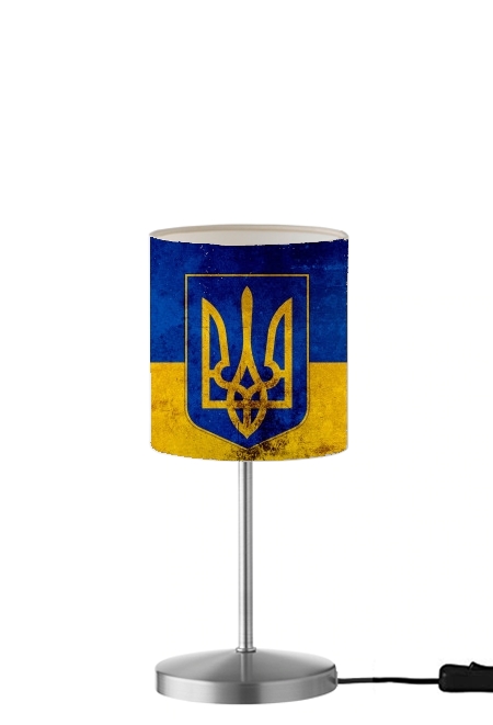 Ukraine Flag für Tisch- / Nachttischlampe