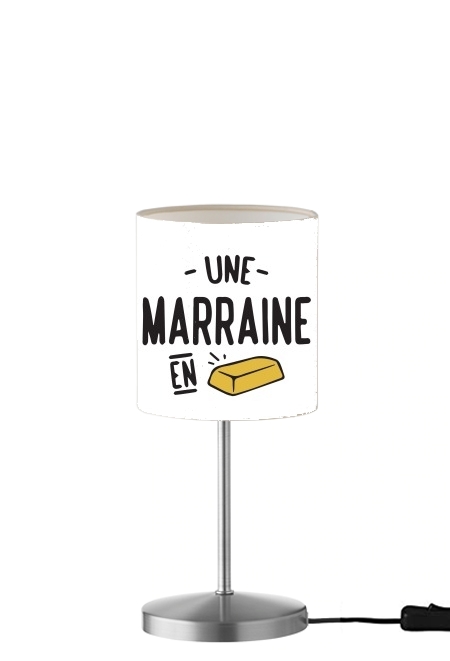 Une marraine en or für Tisch- / Nachttischlampe