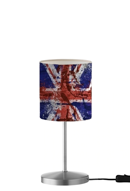 Union Jack Painting für Tisch- / Nachttischlampe