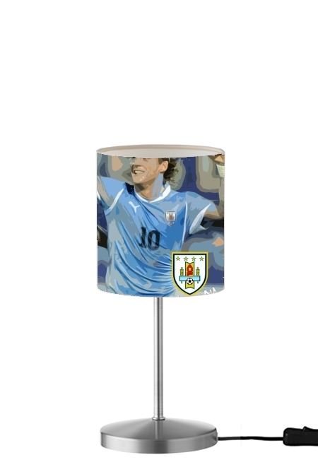 Uruguay Foot 2014 für Tisch- / Nachttischlampe