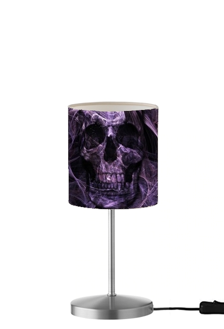 Violet Skull für Tisch- / Nachttischlampe