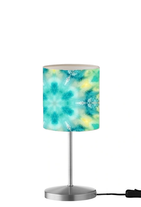 watercolor tiedye für Tisch- / Nachttischlampe