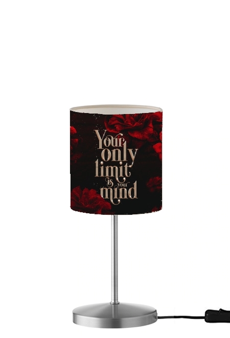 Your Limit (Red Version) für Tisch- / Nachttischlampe