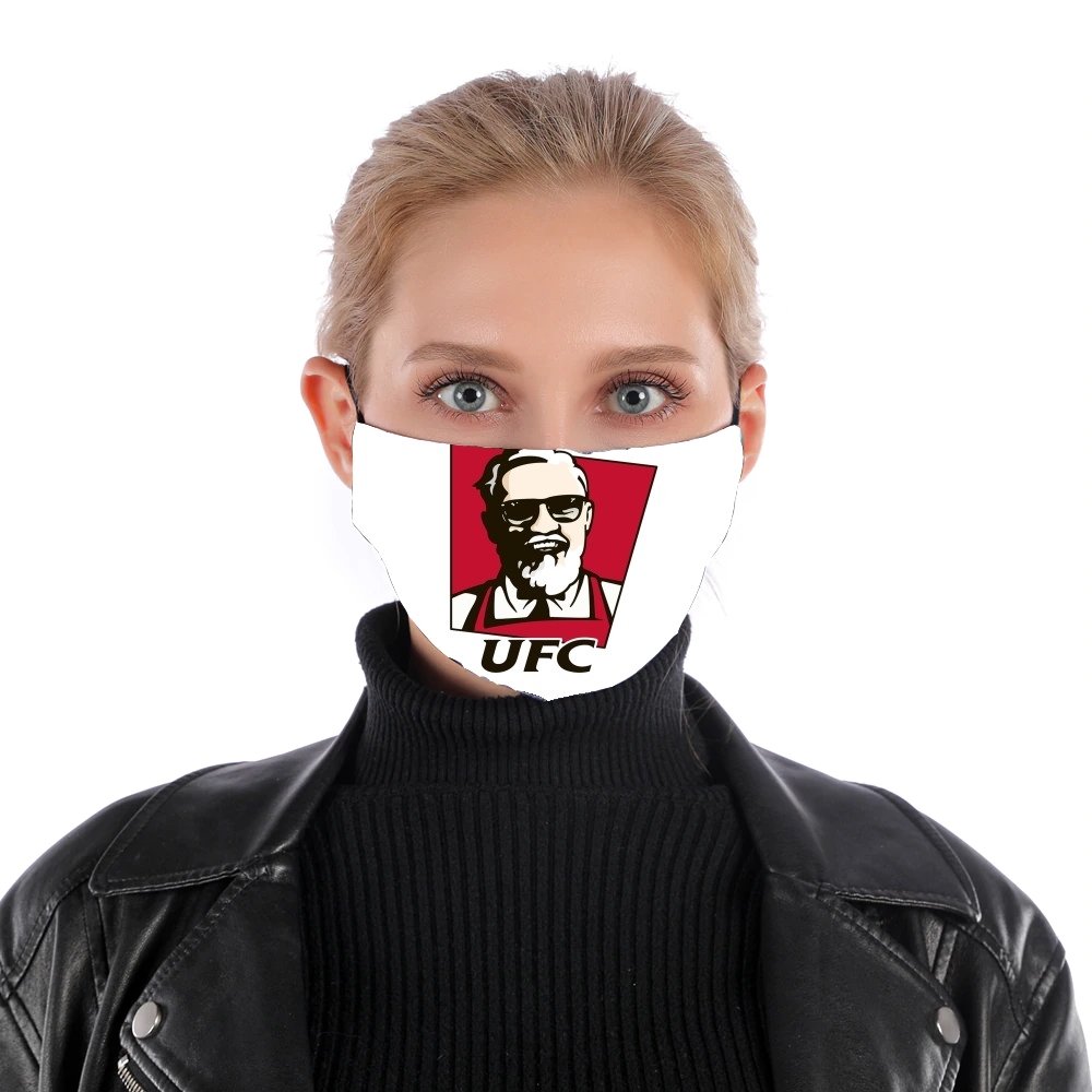 UFC x KFC für Nase Mund Maske