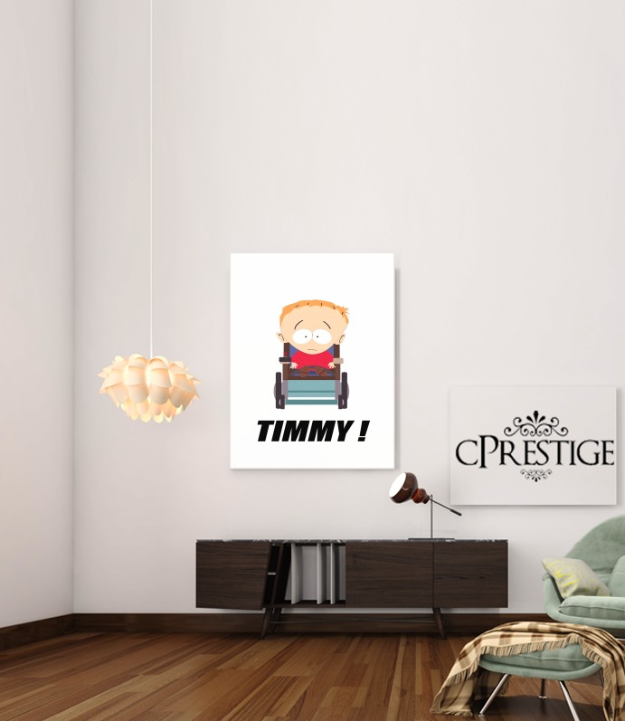 Timmy South Park für Beitrag Klebstoff 30 * 40 cm
