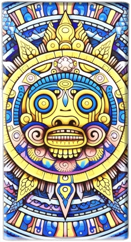 Aztec God Shield für Tragbare externe Backup-Batterie 1000mAh Micro-USB