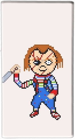 Chucky Pixel Art für Tragbare externe Backup-Batterie 1000mAh Micro-USB