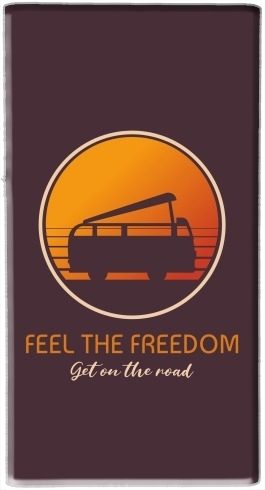 Feel The freedom on the road für Tragbare externe Backup-Batterie 1000mAh Micro-USB