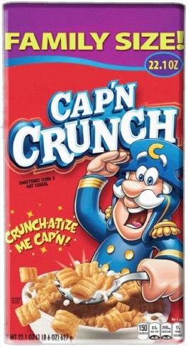 Food Capn Crunch für Tragbare externe Backup-Batterie 1000mAh Micro-USB