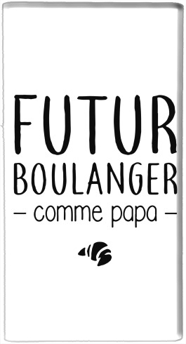 Futur boulanger comme papa für Tragbare externe Backup-Batterie 1000mAh Micro-USB