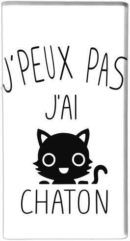 Je peux pas jai chaton für Tragbare externe Backup-Batterie 1000mAh Micro-USB