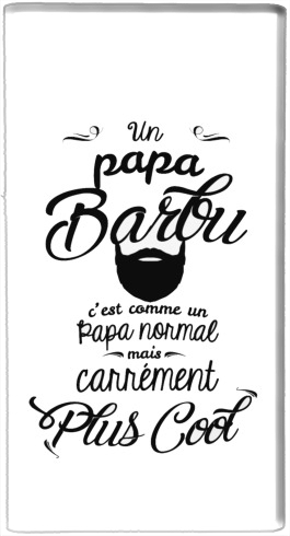 Papa Barbu comme un papa normal mais plus cool für Tragbare externe Backup-Batterie 1000mAh Micro-USB