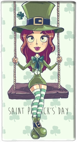 Saint Patrick's Girl für Tragbare externe Backup-Batterie 1000mAh Micro-USB